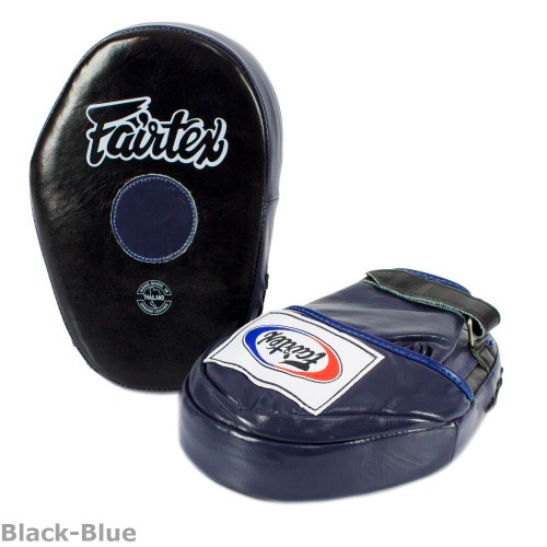 Боксерские лапы Fairtex (FMV-10 black/blue)